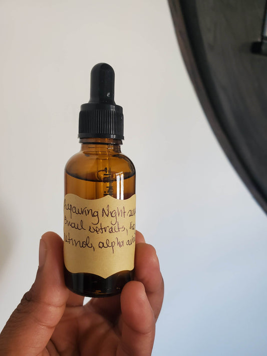 Brightening, Anti-aging, Repairing Face and Body Night Serum - GeVi Beauty 