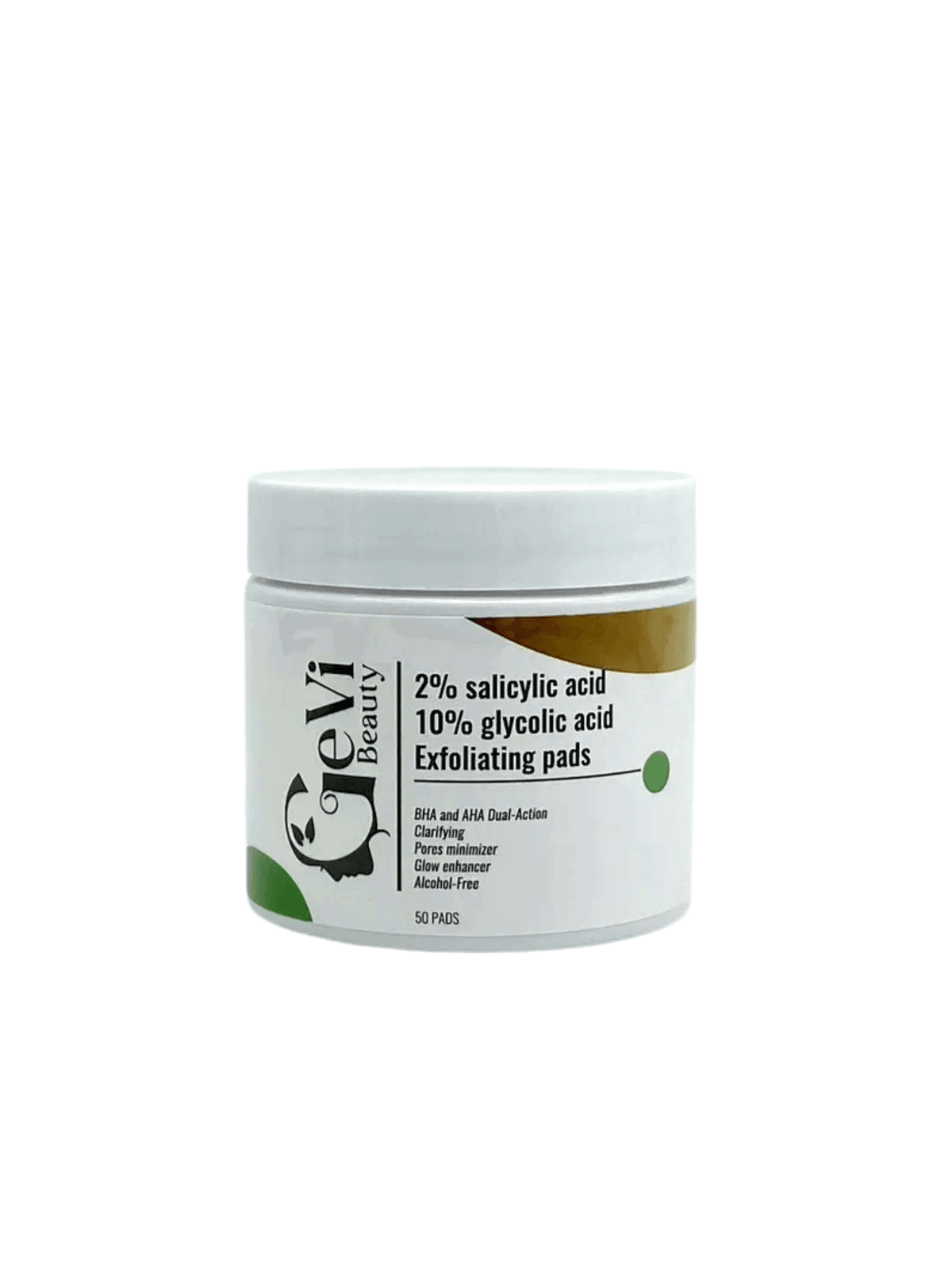 Exfoliating Cleansing pads (50) - GeVi Beauty 