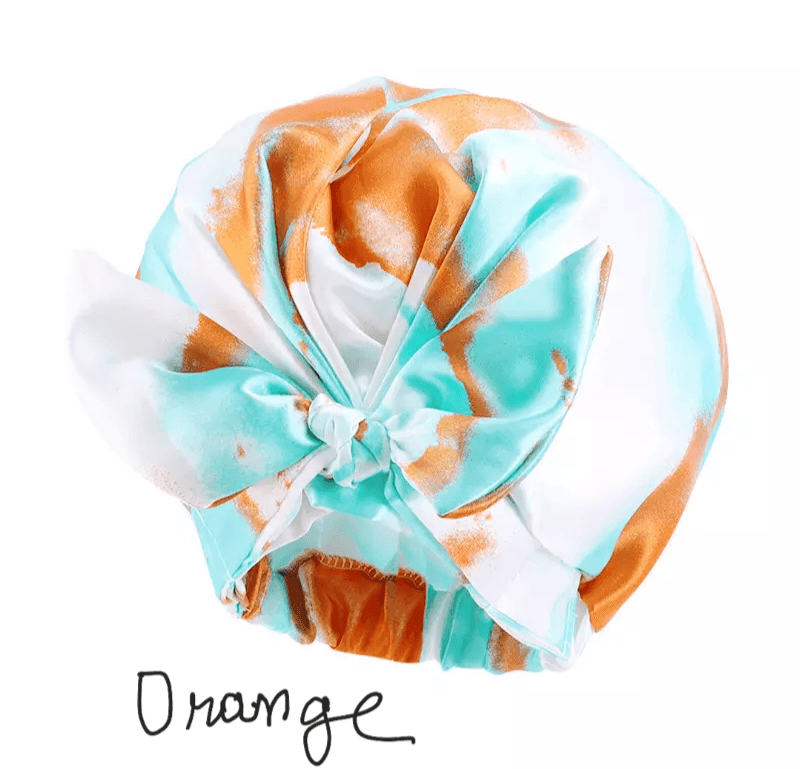 Luxury Satin Shower Cap - GeVi Beauty 